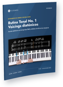 Rutina Tonal No. 1 · Voicings diatónicos
